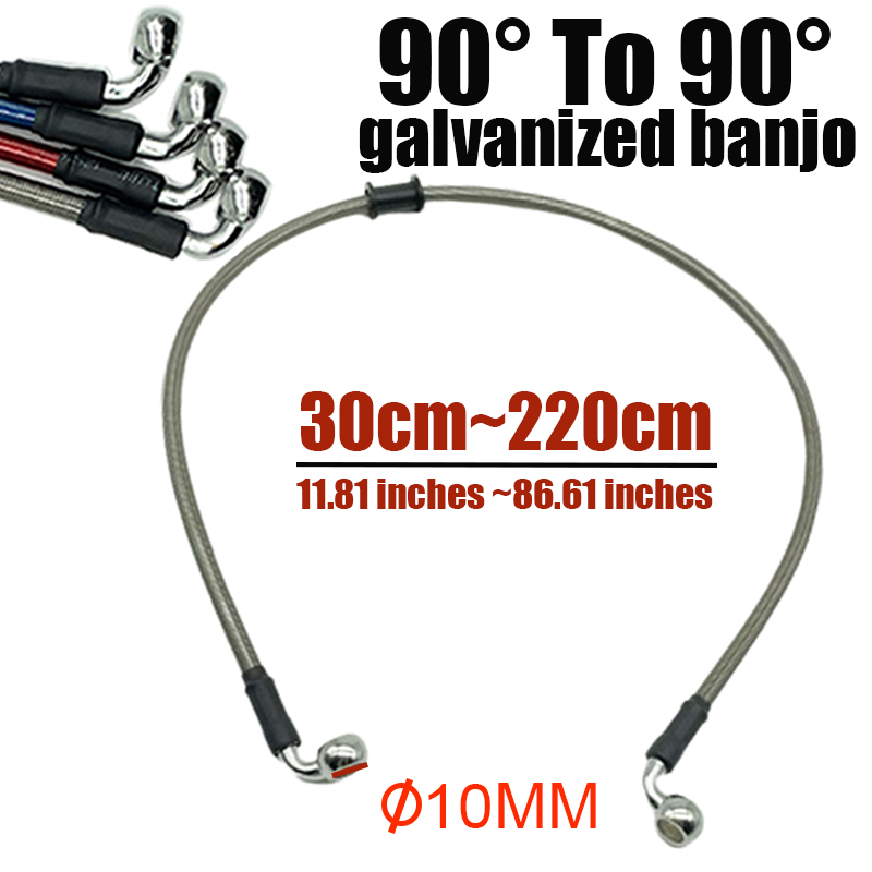 Motorcycle Brake Cable - 10mm 90 gradi moto Dirt Bike