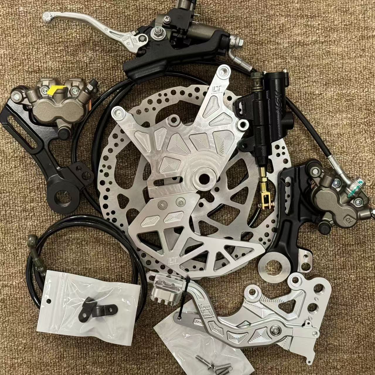 Brake Caliper - Kit Staffa Doppia Pinza per Freni
